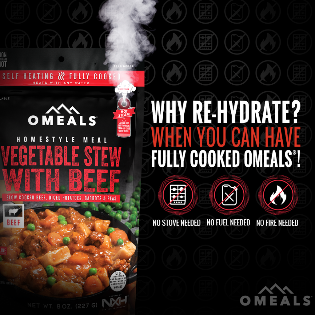 Why Re-Hydrate? Choose Fully Cooked!