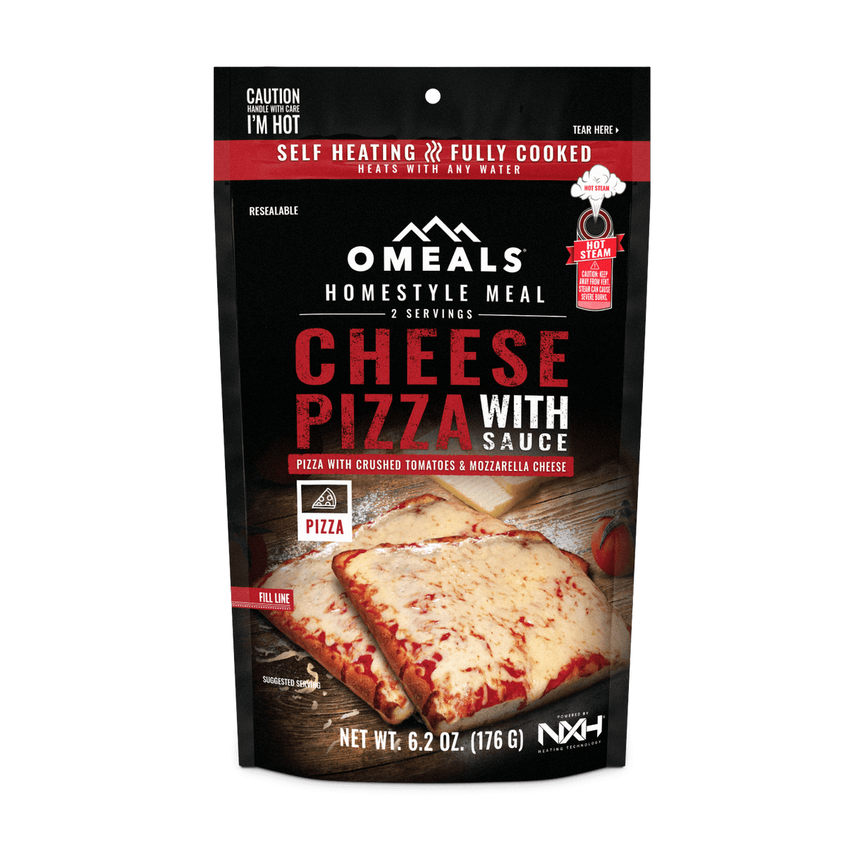OMEALS® Cheese Pizza 6 pack