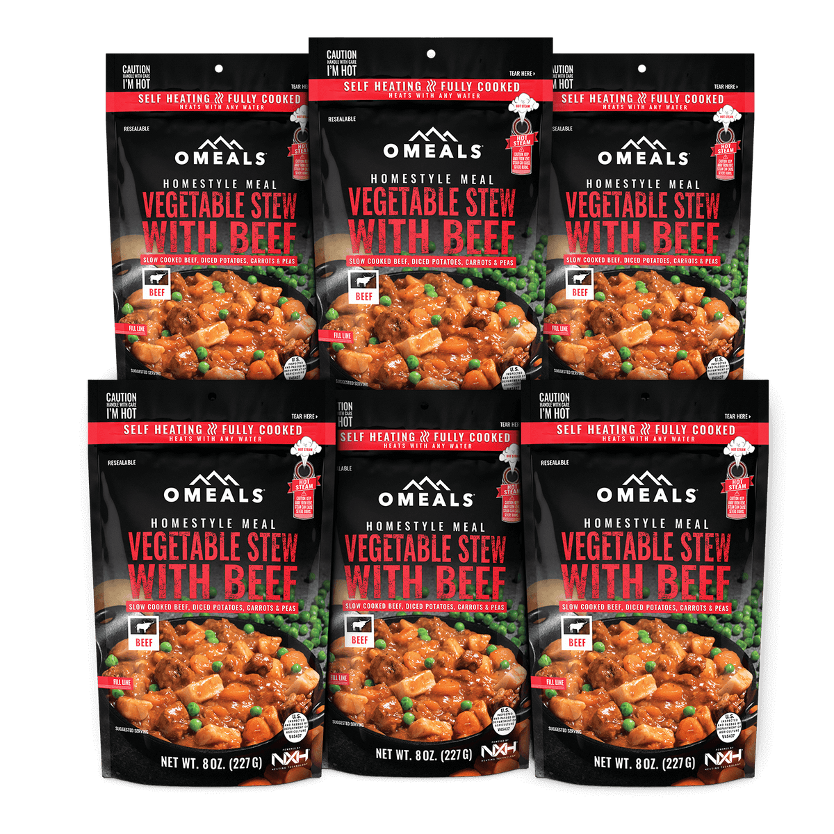 OMEALS® Vegetable Stew with Beef