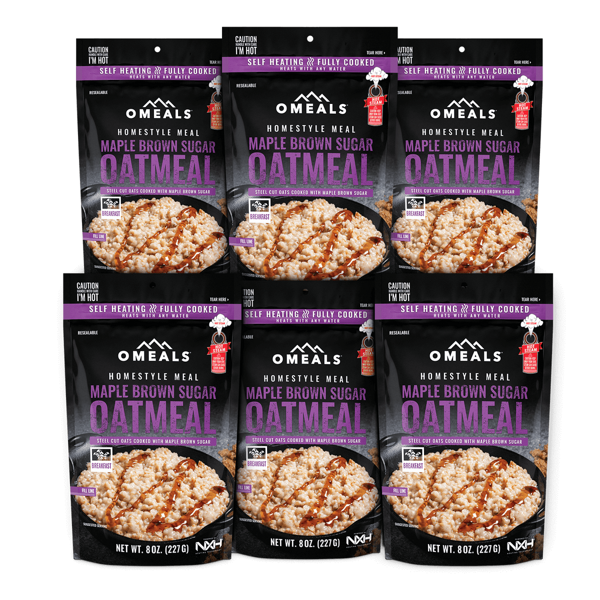 OMEALS® Maple Brown Sugar Oatmeal