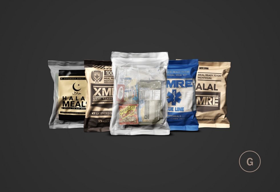 Variations Of MRE Meals