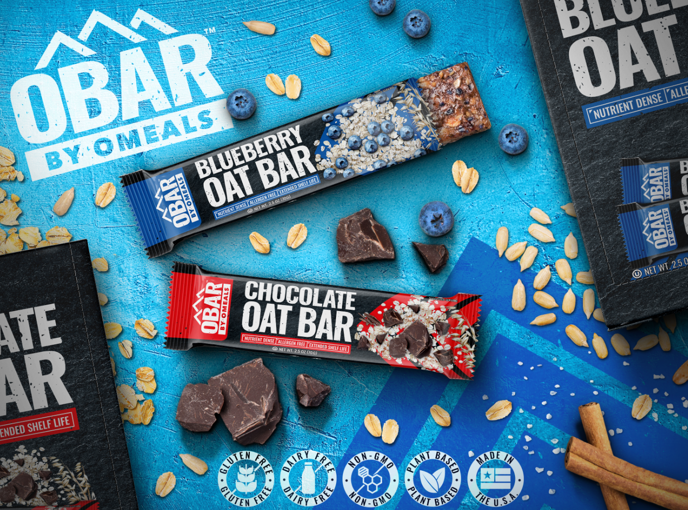 Nex-xos launches OBAR by OMEALS, the Allergen-Free, Gluten-Free, Plant-Based and Long-Lasting Everyday Bar