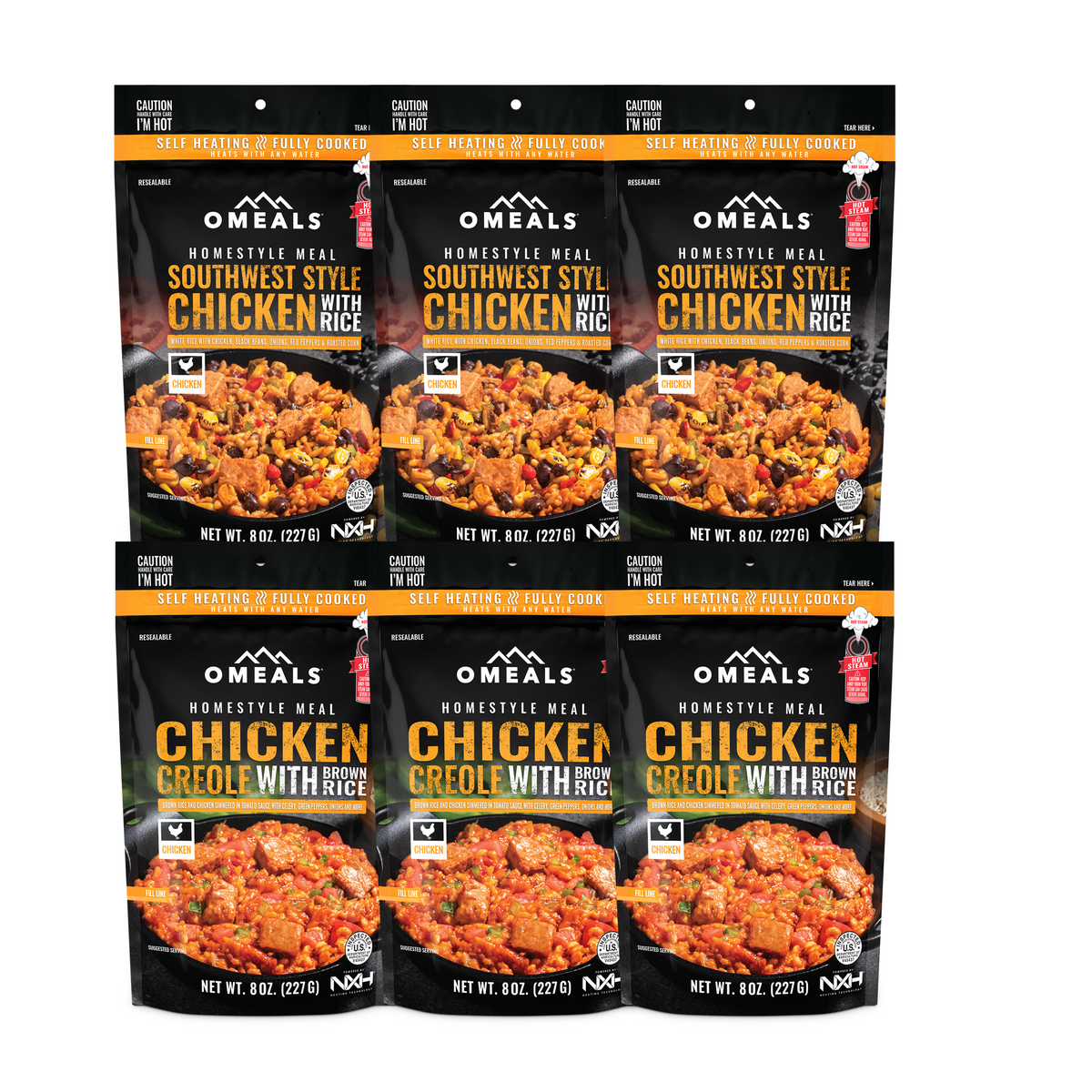 OMEALS® Chicken 6 pack