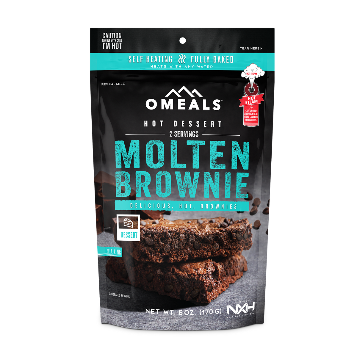 OMEALS® Molten Brownie