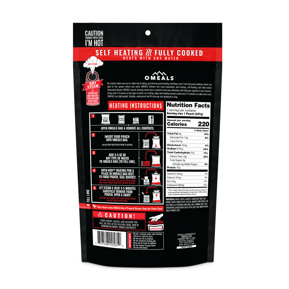 OMEALS® Protein 6 Pack