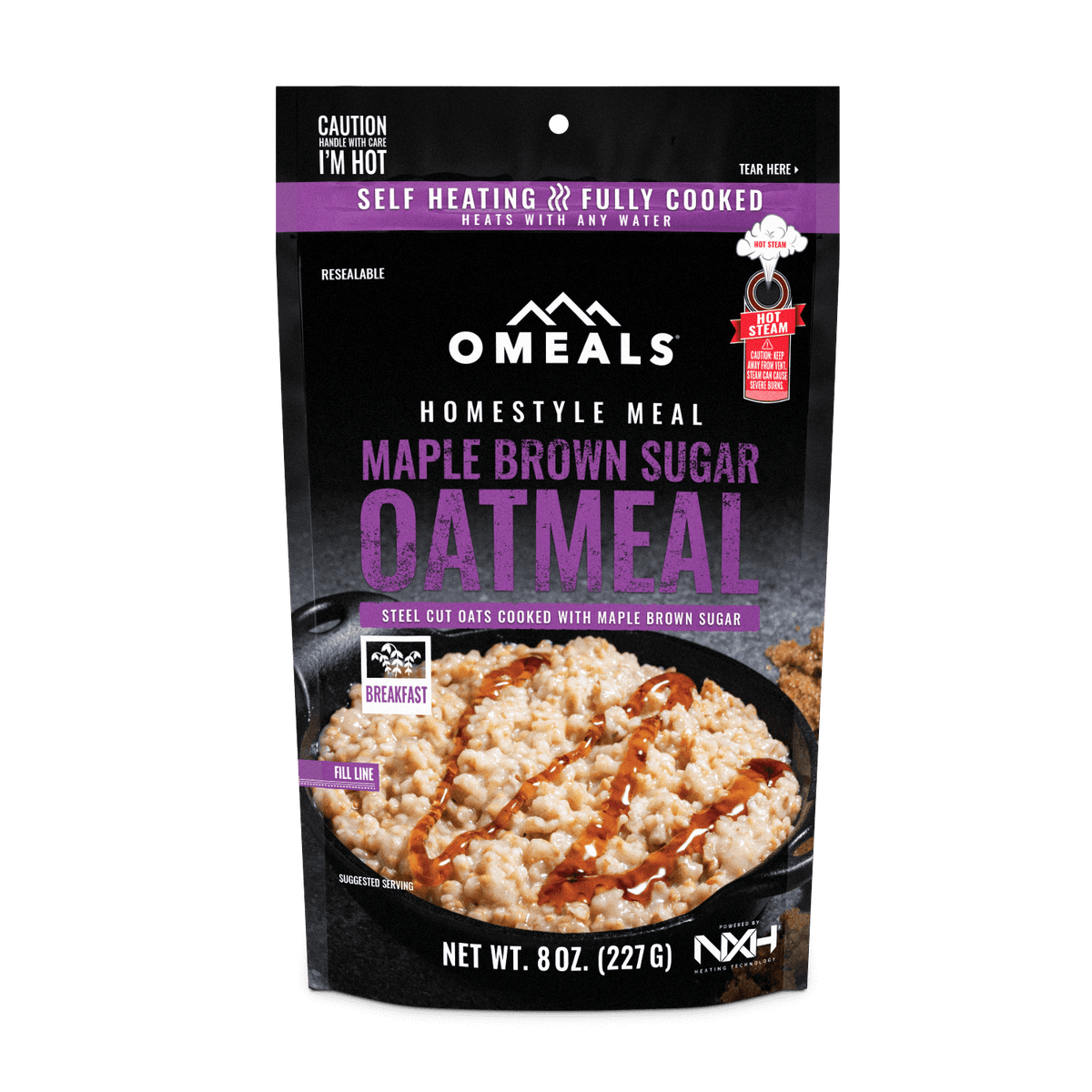 OMEALS® Maple Brown Sugar Oatmeal