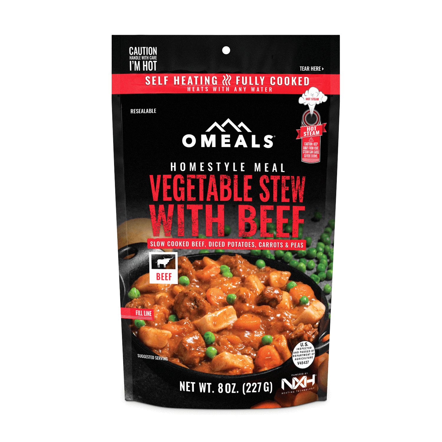 OMEALS® Protein 6 Pack: Convenient, Ready-to-Eat Meals