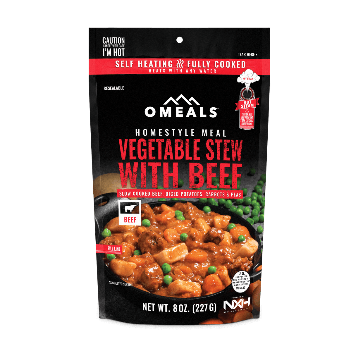 OMEALS® Vegetable Stew with Beef