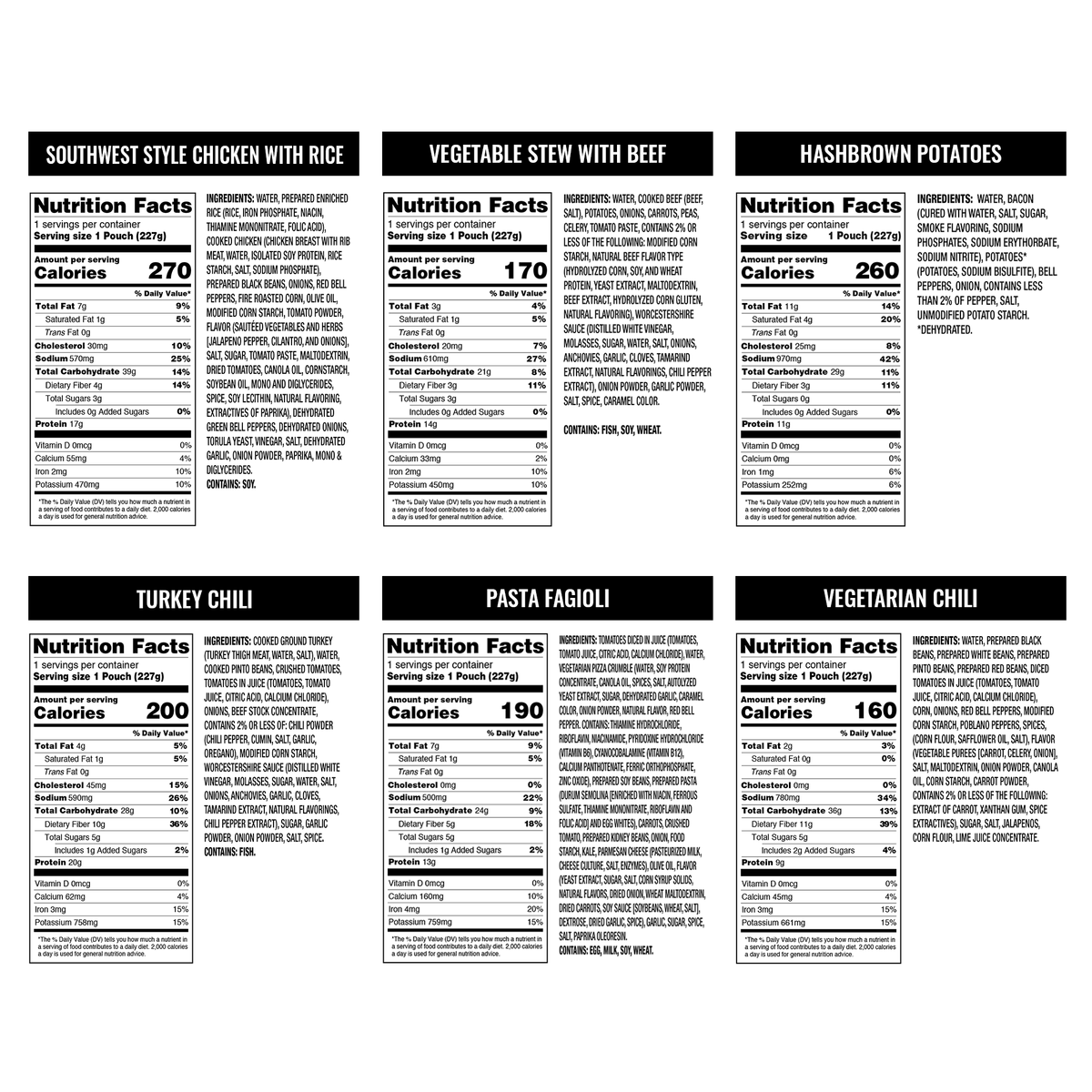 OMEALS 24 Pack