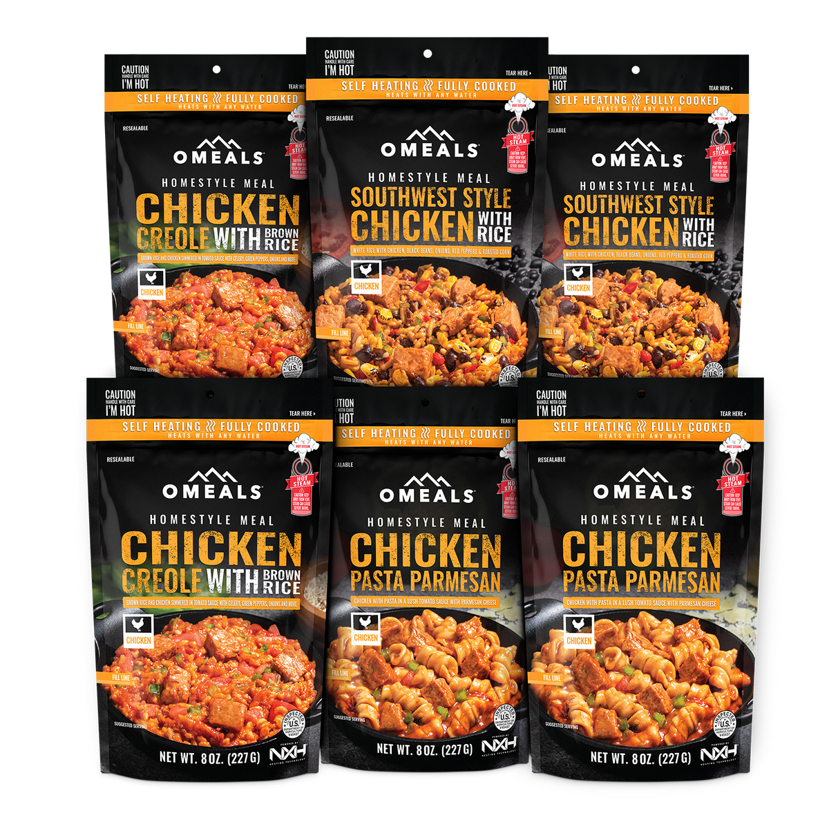 OMEALS® Chicken 6 pack