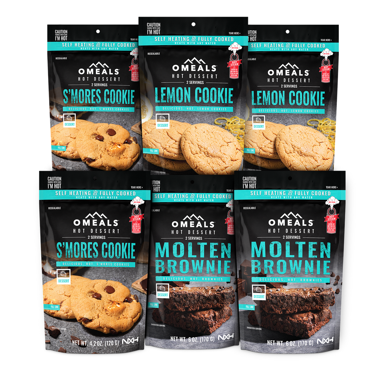 OMEALS® Dessert 6 Pack