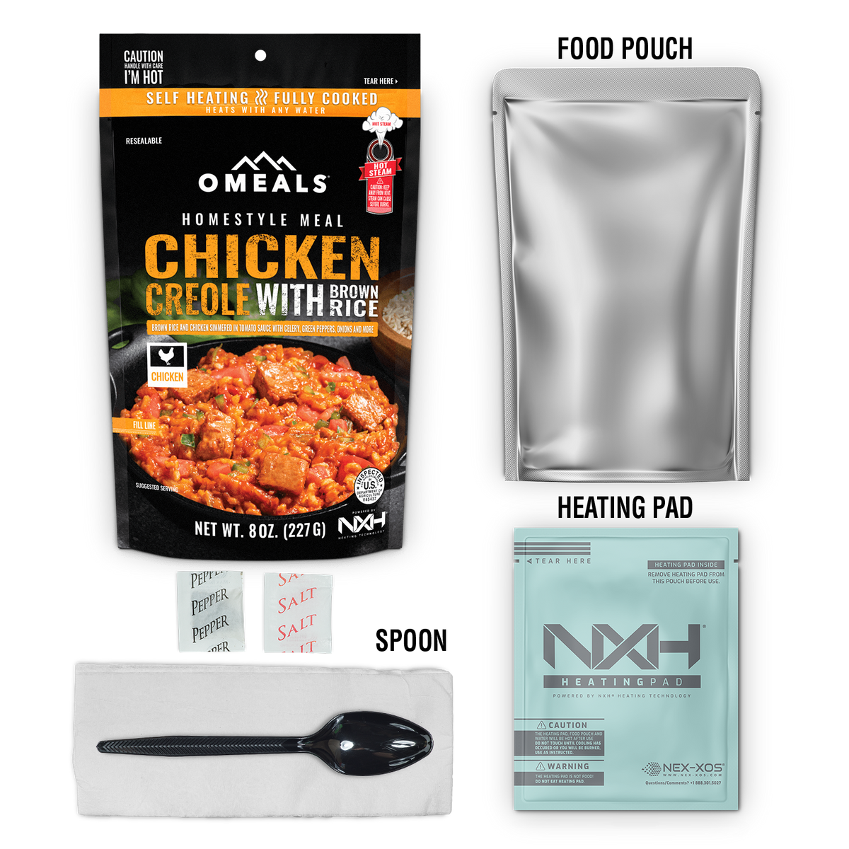 OMEALS® Chicken Creole 6 pack