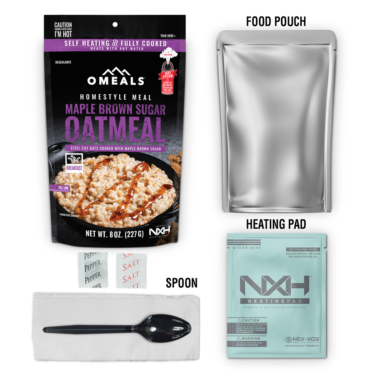 OMEALS® Breakfast 6 pack