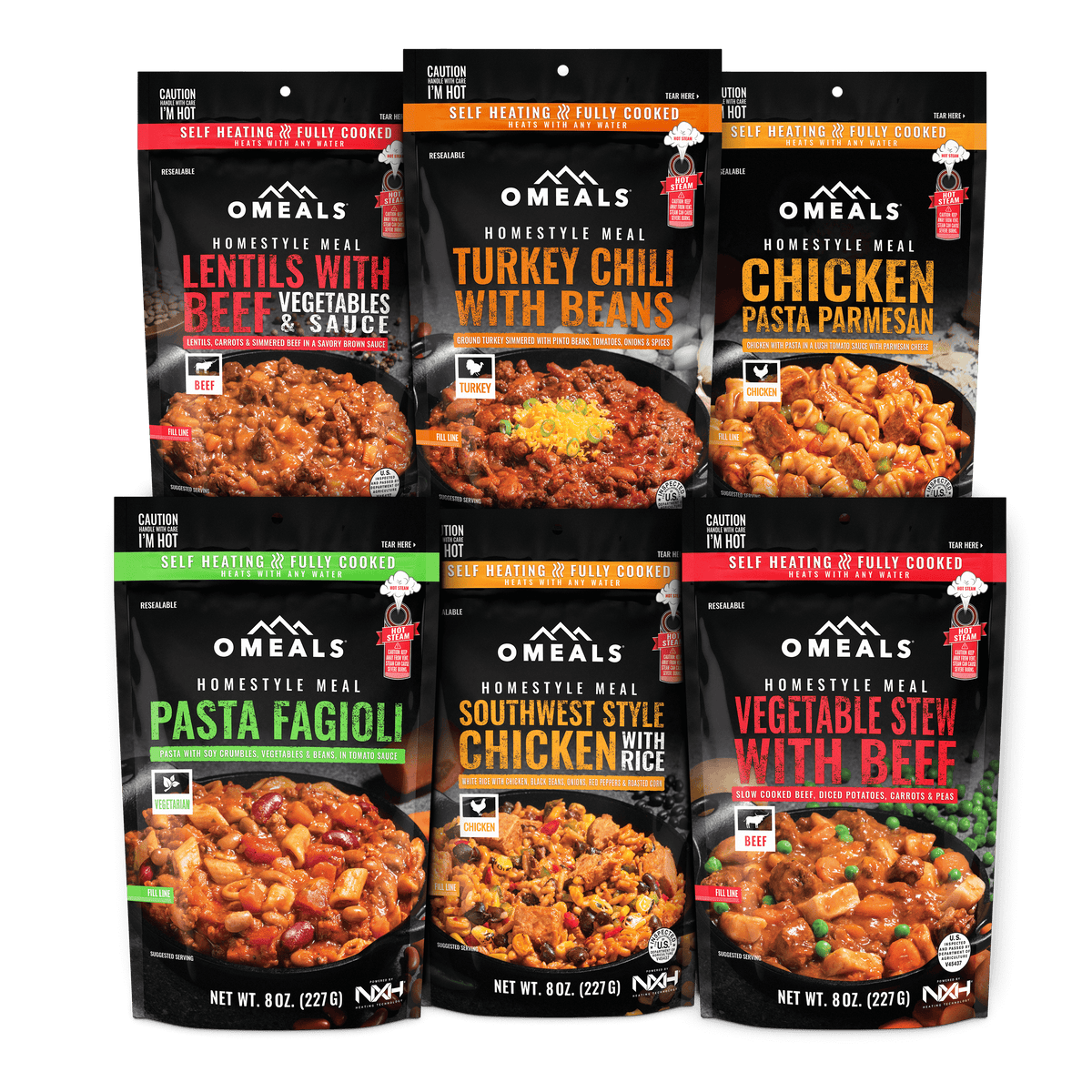 OMEALS® Protein 6 Pack