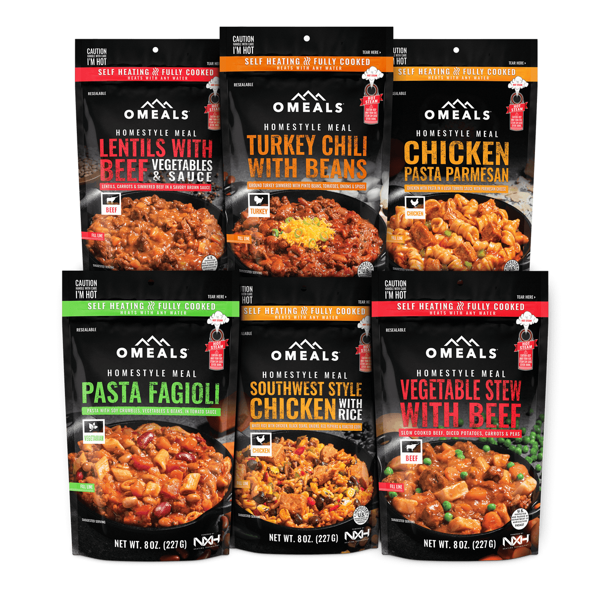 OMEALS® Protein 6 Pack