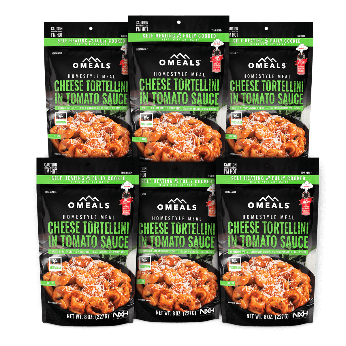 OMEALS® Cheese Tortellini 6 pack